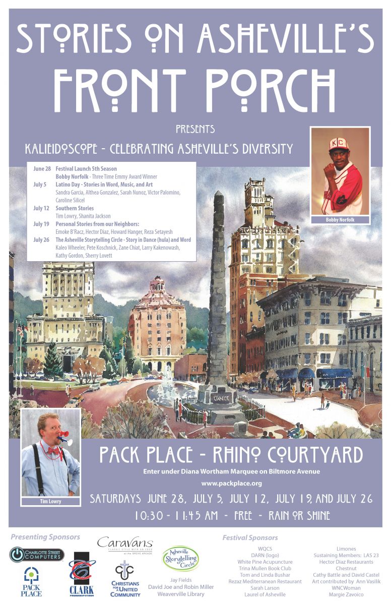 Stories on Asheville's Front Porch 2014